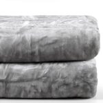 Κουβέρτα μονόχρωμη βελουτέ extra μαλακή 650gsm