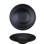 Πιάτο PASTA Βαθύ Μελαμίνης Φ27cm, Μαύρο