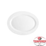 Πιατέλα Οπαλίνης Οβάλ 30 cm Tempered