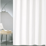 Κουρτίνα μπάνιου Υφασμάτινη 180x200 white