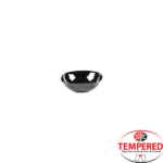 Μπωλ Οπαλίνης Ορθογώνια 11.5x11.5cm, Μαύρό, Tempered