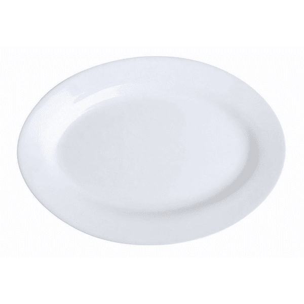 Πιατέλα Οβαλ 22cm Porcelain