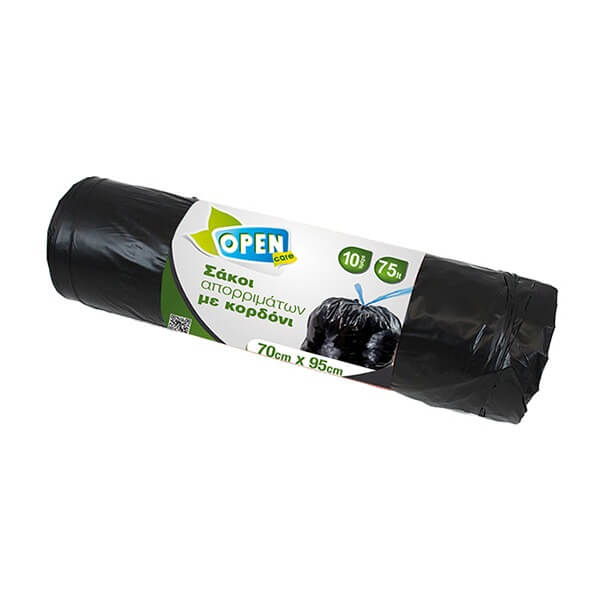 Σακούλα-Open-Care-με-κορδόνι-μαύρη-70x95